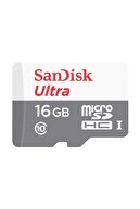Sandisk Ultra 16GB 80MB/s Micro SD Hafıza Kartı