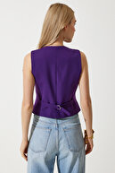 جلیقه کوتاه بافته شده آلویی زنانه TO00048-thumb