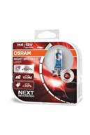 Osram H4 %150 Fazla Işık Night Breaker Laser (2'li Set)
