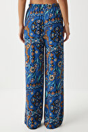 کاشی آبی زن با الگوی Visakon Palazzo Pants EN00606-thumb