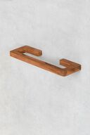 wooden towel rack