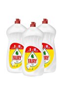 Fairy 3x1500 ml Sıvı Bulaşık Deterjanı Limon