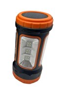 Ps-0818b 3w 15w پانل خورشیدی دوربرد پاوربانک خروجی USB چراغ قوه شارژی LED فوق العاده قدرتمند-thumb