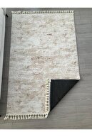 فرش سراز طرح برجسته پف دار قابل شستشو بدون لغزش پایه نشیمن فرش آشپزخانه راهرو فرش S53-thumb