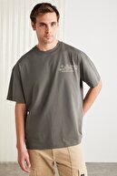 چاپ عقب مردانه Colibri به تفصیل آستین کوتاه Orsaیز-thumb