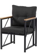 Liva Anthracite 2 1 1 میز قهوه مجموعه بالکن باغ مجموعه-thumb