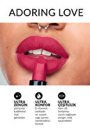 رژ لب مات قرمز سوپریم + خط چشم مشکی + رژ لب مات لاو ادورینگ + آینه جیبی لوایدر-thumb