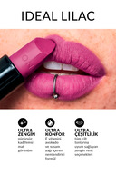 رژ لب مات شگفت انگیز موکا + خط چشم مشکی + رژ لب مات یاسی ایده آل + آینه جیبی Lovider-thumb