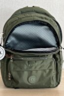 کوله پشتی خاکی یونیسکس لپ تاپ و کیف مسافرتی ضد آب 40x30x15cm 18lt-thumb