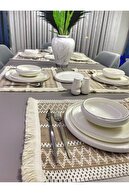 6-piece set camel