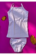 ست زیرپیراهن و شورت نخی کشدار 5 تیکه دخترانه 34 در 20-thumb