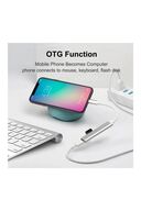 مولتی پلکسر 4 پورت نوع C به هاب USB سازگار با هاب تبدیل مک بوک نوع C به USB-thumb