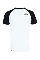 The North Face M S/S RAGLAN EASY Beyaz Erkek T-Shirt 100576729