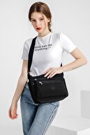 Smart Bags Smbyb1238-0001 Siyah Kadın Çapraz Çanta