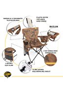 یخ خنک تاکتیکی استتار صندلی اردوگاه مجلل XL-thumb