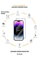 محافظ صفحه نمایش iPhone 14 Pro Max با پوشش کامل شیشه نشکن ژاپنی (1 قطعه) 6.7inc 2.5d 9h-thumb