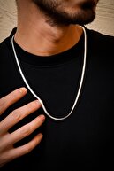 گردنبند شاه ماهی نقره 925 زنجیر یونیسکس-thumb