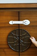 کابینت ایمنی کودکان 15 قطعه و قفل کشو چند منظوره قفل کودک 6 قطعه آهسته آهسته-thumb