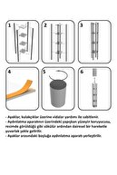 لامپ طبقه ای 4002 قفسه سفید ستاره Retodesign-thumb