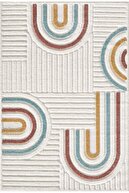 فرش 0906A اتاق نشیمن اتاق نشیمن اتاق کودک پشم گوسفند نرم 0906A Elite Curly Multi Colors-thumb