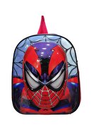 Spiderman 5d Kabartmalı Anaokulu Kreş Ve Günlük Kullanım Çantası Örümcek Adam Sırt Çantası