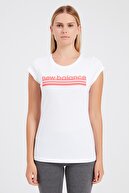 New Balance Kadın T-Shirt - NB VOM TEE - V-WTT918-WT