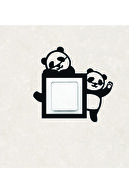 BLgrup 2101 Lazer Ahşap Priz Çerçevesi Siyah Tekli Pandalar