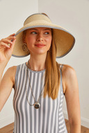 Striped Beige