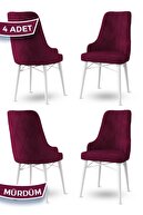 Chair Damson Legs White