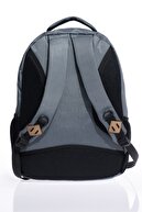 کوله پشتی مدرسه یونیسکس Gk19 دانش آموزی مسافرت روزانه تعطیلات پیاده روی ورزشی سفر مسافرتی کمپینگ گاه به گاه خاکستری-thumb