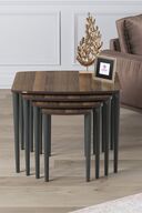 Coffee Table Walnut Feet Anthracite