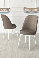 Metal, Chair Cappuccino Feet White