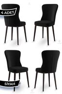Metal, Chair Black Legs Black