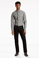 Levi's Erkek Siyah Straight Jeans 501 00501-0660