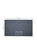 روکش ماشین لباسشویی پارچه ضد مایع دوزی شده رنگ آبی سرمه ای-thumb