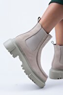 Beige - Suede