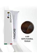 Biorin Permanent Hair Color Cream 100 ml No: 6.00 Yoğun Koyu Kumral