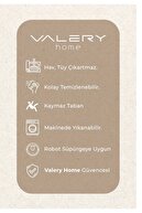 VL قابل شستشو با پایه ضد لغزش پریمیوم پومپوم لبه دار ست حمامی 2 عددی مشکی-thumb