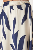 Woman Nخwdheی Navy Blue الگوی دامن ماکسی DD0133333-thumb