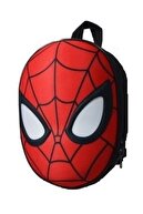 Spiderman 3d Kabartmalı Anaokulu Kreş Ve Günlük Kullanım Çantası Örümcek Adam Sırt Çantası