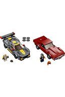 LEGO Speed Champions 76903 Chevrolet Corvette C8.r Yarış Arabası Ve 1968 Chevrolet Corvette
