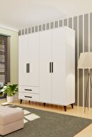 کمد پا دسته دار مشکی Gm 070-a Novado-thumb