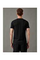 Koton Erkek Siyah T-Shirt 1YAM11370CK