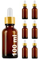 D Amber Gold 6pcs