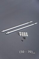 50-70 cm White
