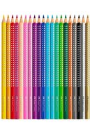 Faber Castell Parlak Renkler Boya Kalemi Roll Kalem Çantası 20'li
