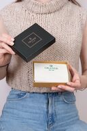 3607 واقعی واقعی چرم زن مرد مردانه کیف پول مقدس لیلا-thumb