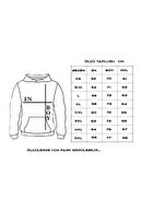 بلوز اورسایز یونیسکس 2ip Raised HE LOVE چاپ شده قهوه ای-thumb