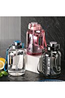 بطری آب ورزشی Suhvee بطری آب Bpa رایگان 2.5 لیتری بطری آب بدنسازی-thumb