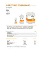 کود مایع افزودنی نیتروژن، فسفر، پتاسیم، بور آگروتیم فسفوزینک 1 لیتر-thumb